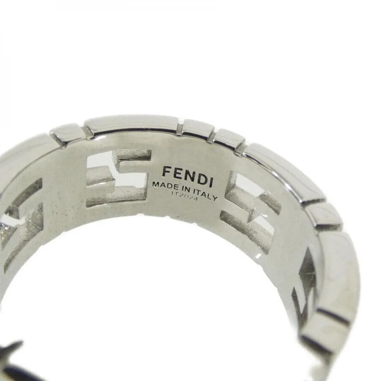 FENDI 7AJ591 B08 Accessories Silver Rank A - Thumbnail 2