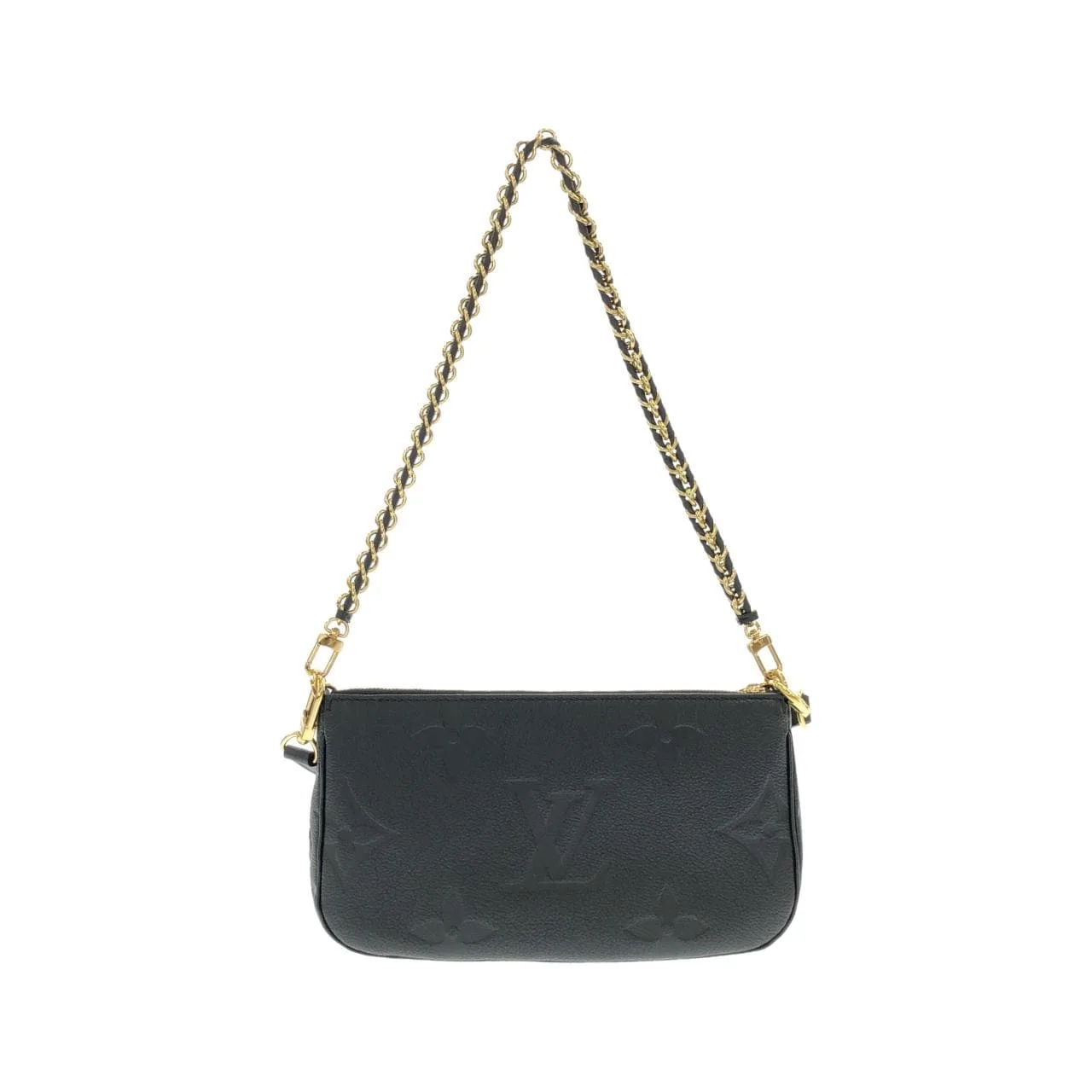LOUIS VUITTON Pochette M80399 Shoulder Monogram Black Monogram Rank A - Thumbnail 2