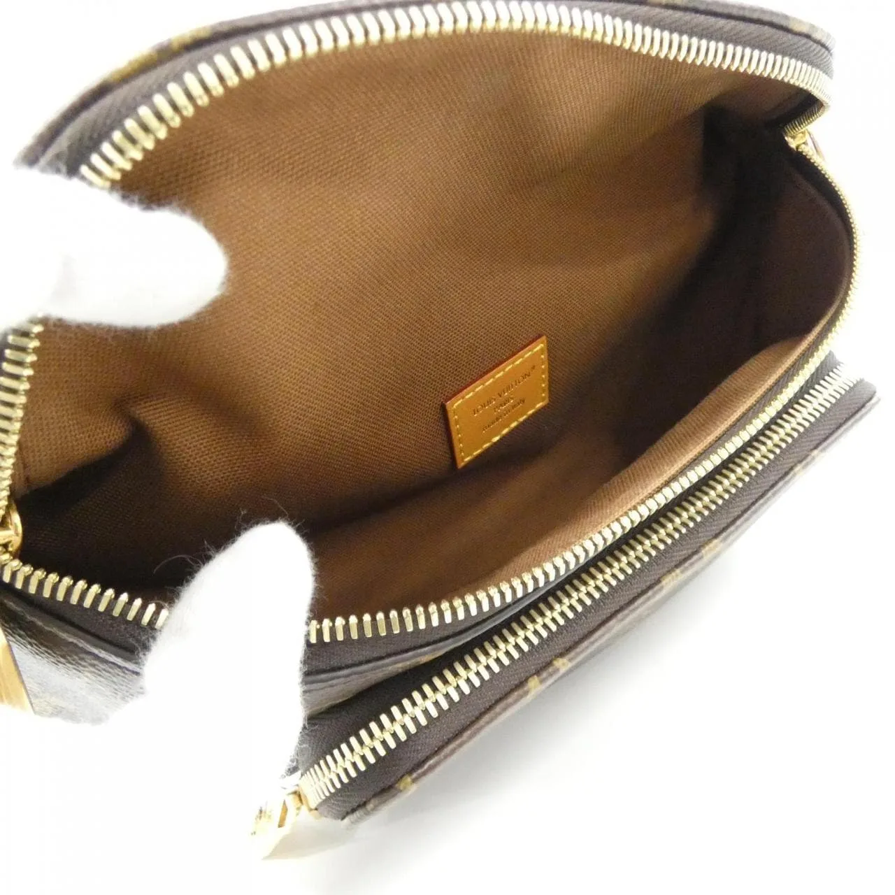 LOUIS VUITTON Bum Bag M14019 Shoulder Monogram Black Monogram Rank A - Thumbnail 6