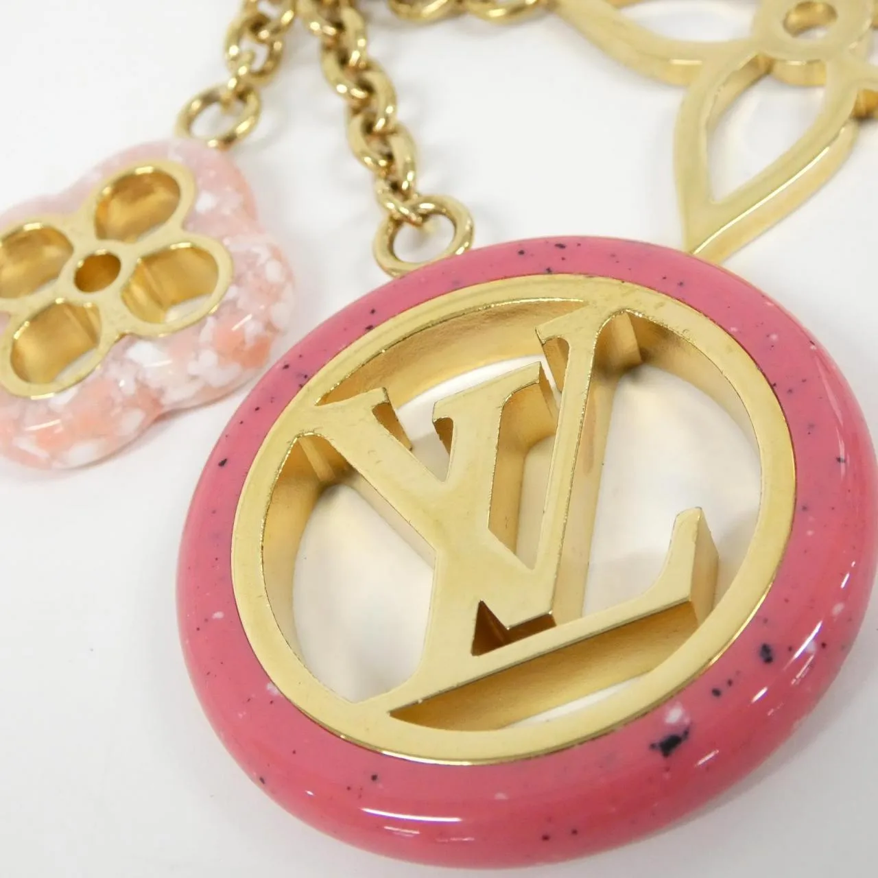 LOUIS VUITTON M64525 Key Case Pink Rank A - Thumbnail 2