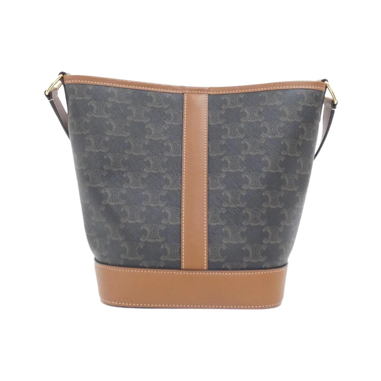 CELINE Triomphe 191442CAS Shoulder Canvas Black Canvas Rank A - Thumbnail 2