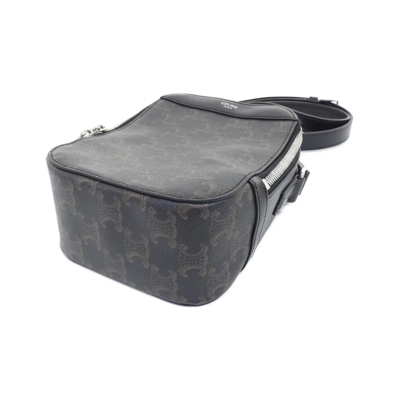 CELINE 117712BZJ Shoulder Canvas Black Canvas Rank A - Thumbnail 3