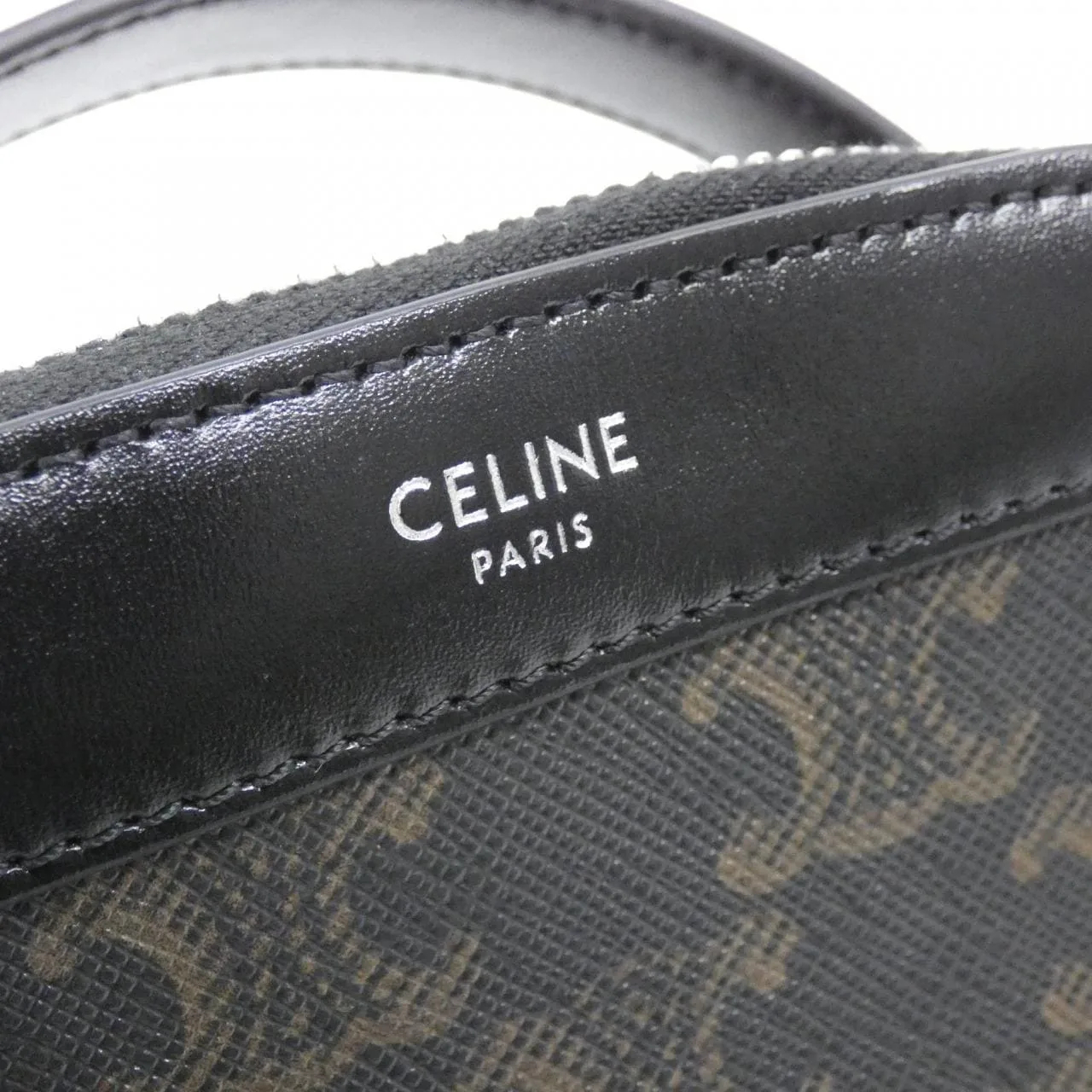 CELINE 117712BZJ Shoulder Canvas Black Canvas Rank A - Thumbnail 4