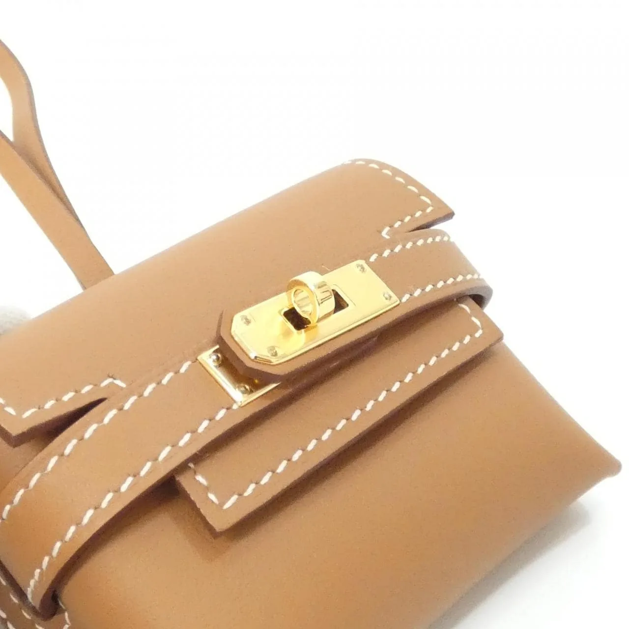 HERMES Kelly 084665CC Wallet Swift Gold Swift Leather Rank A - Thumbnail 6