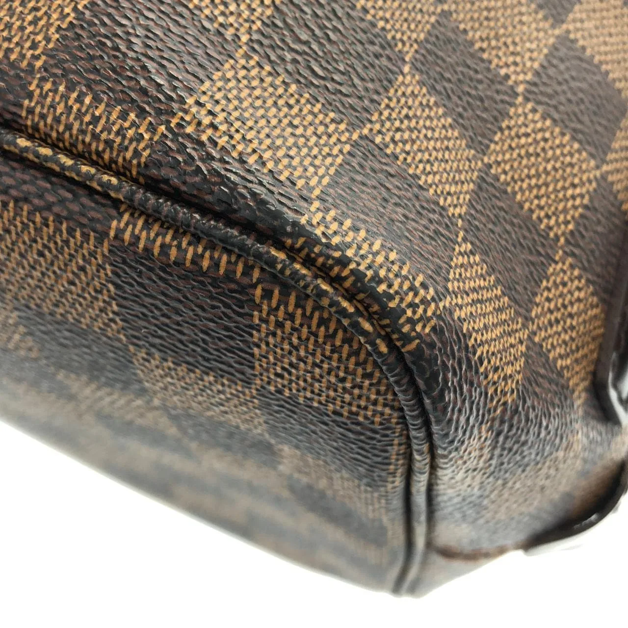 LOUIS VUITTON N41108 肩背包 Damier 黑色 Damier 中古品A - 縮圖 3