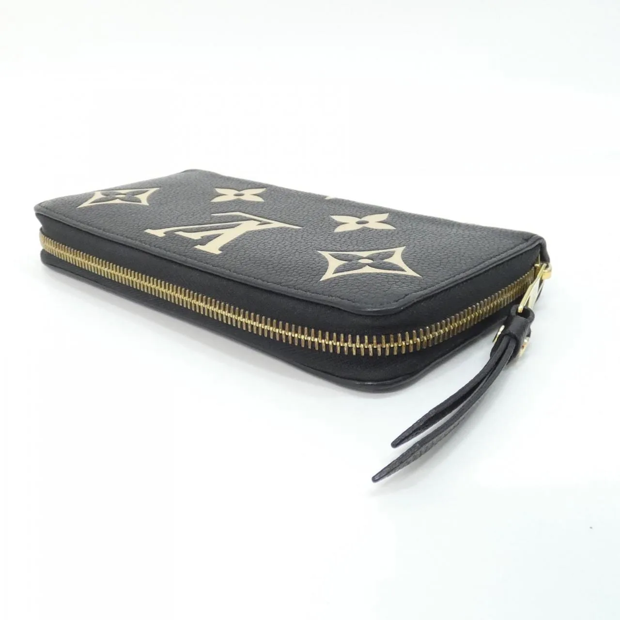 LOUIS VUITTON M80481 Wallet Monogram 黑色 Monogram 中古品A - 縮圖 2