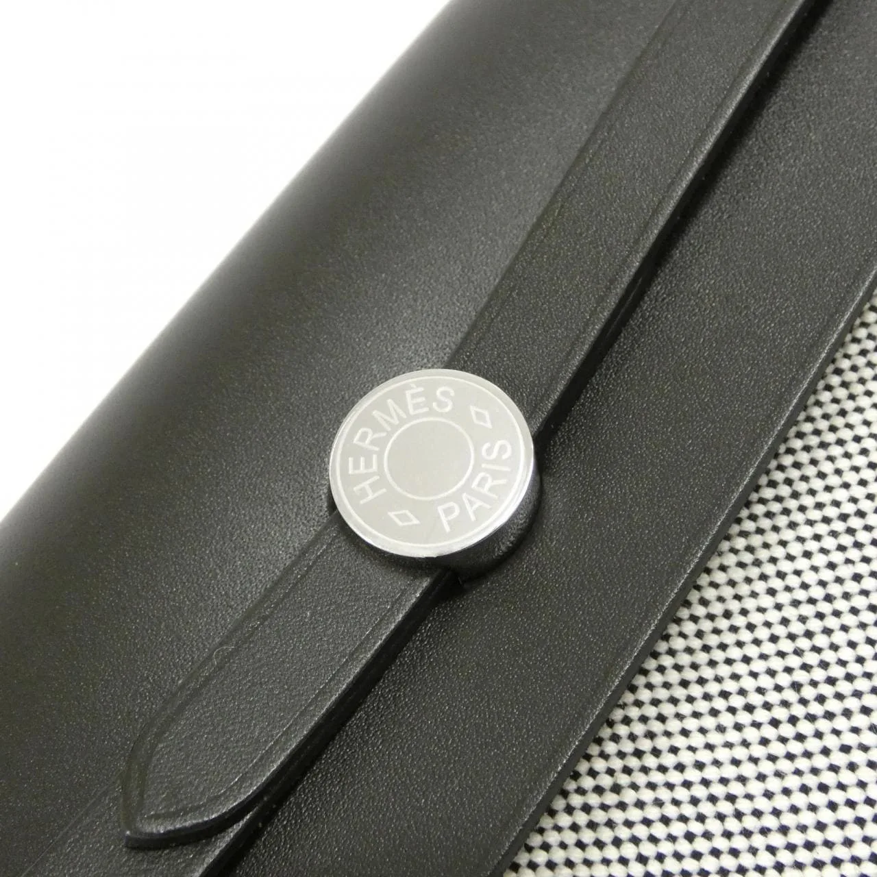 HERMES Herbag 085414CK Shoulder Black Unused - Thumbnail 4