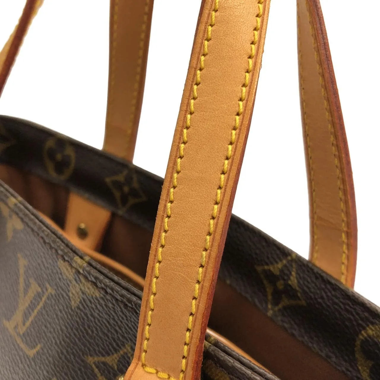 LOUIS VUITTON M51172 Handbag Monogram 黑色 Monogram 中古品A - 縮圖 4
