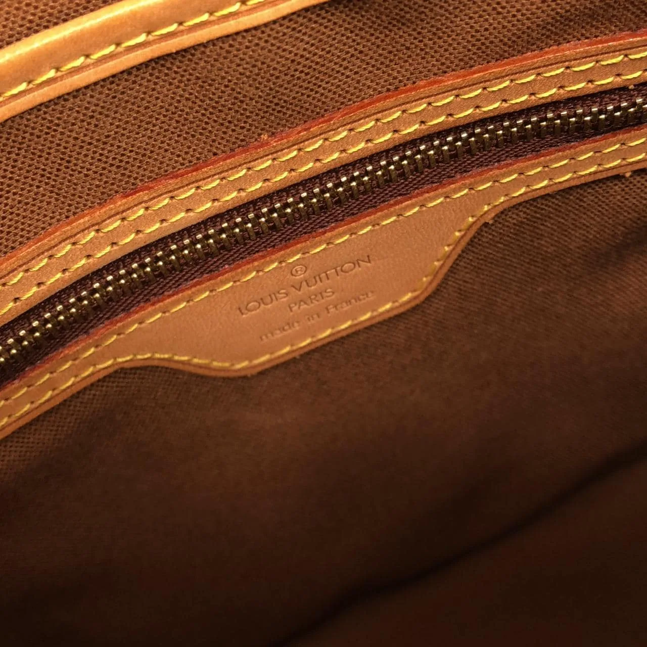 LOUIS VUITTON M51172 Handbag Monogram 黑色 Monogram 中古品A - 縮圖 6