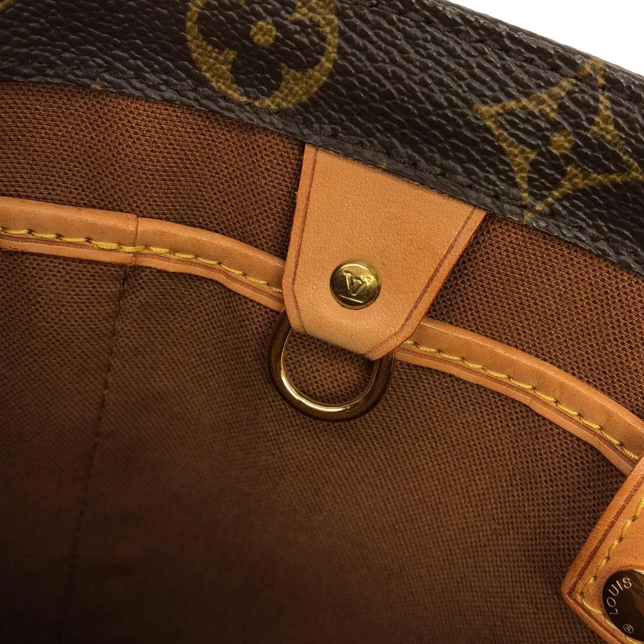 LOUIS VUITTON M51172 Handbag Monogram 黑色 Monogram 中古品A - 縮圖 7