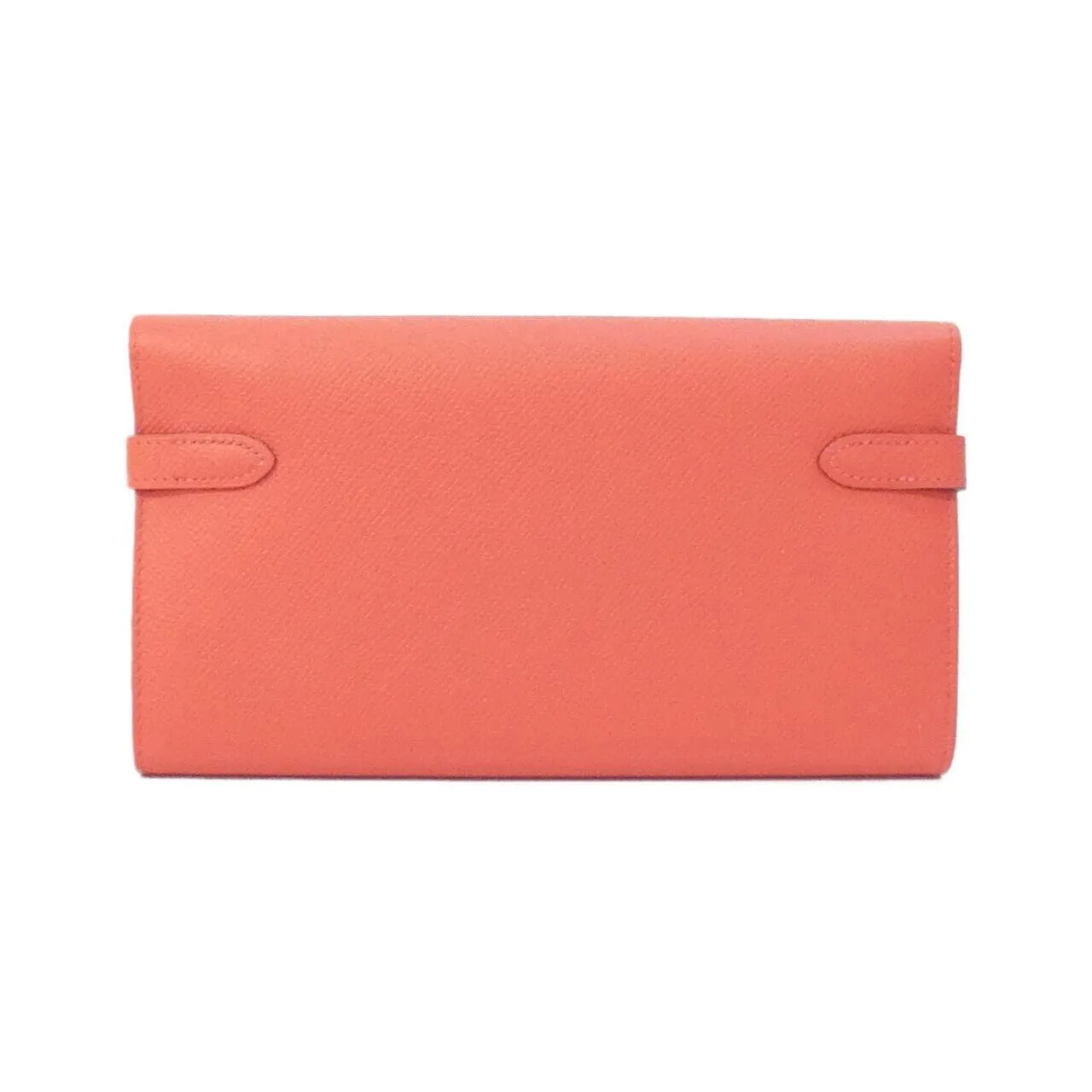 HERMES Kelly 051300CK Wallet Epsom Black Epsom Leather Rank A - Thumbnail 2