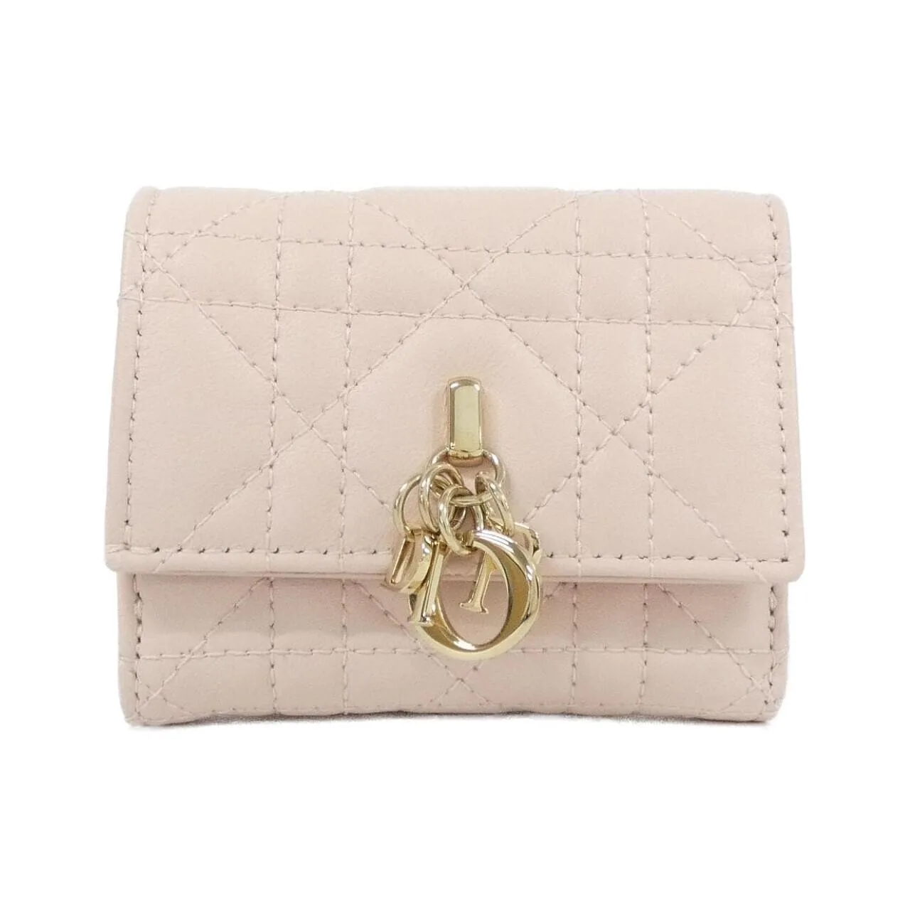 DIOR S6023ONMJ Wallet Lambskin Black