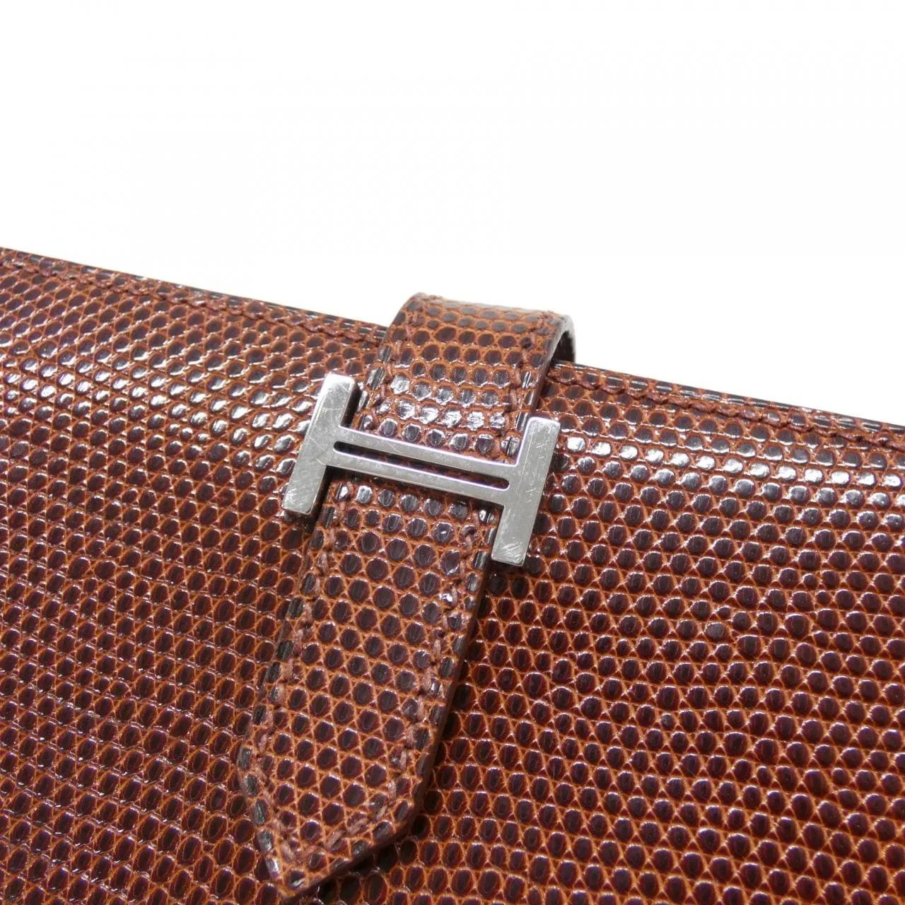 HERMES 047207CK Wallet Black Rank A - Thumbnail 3