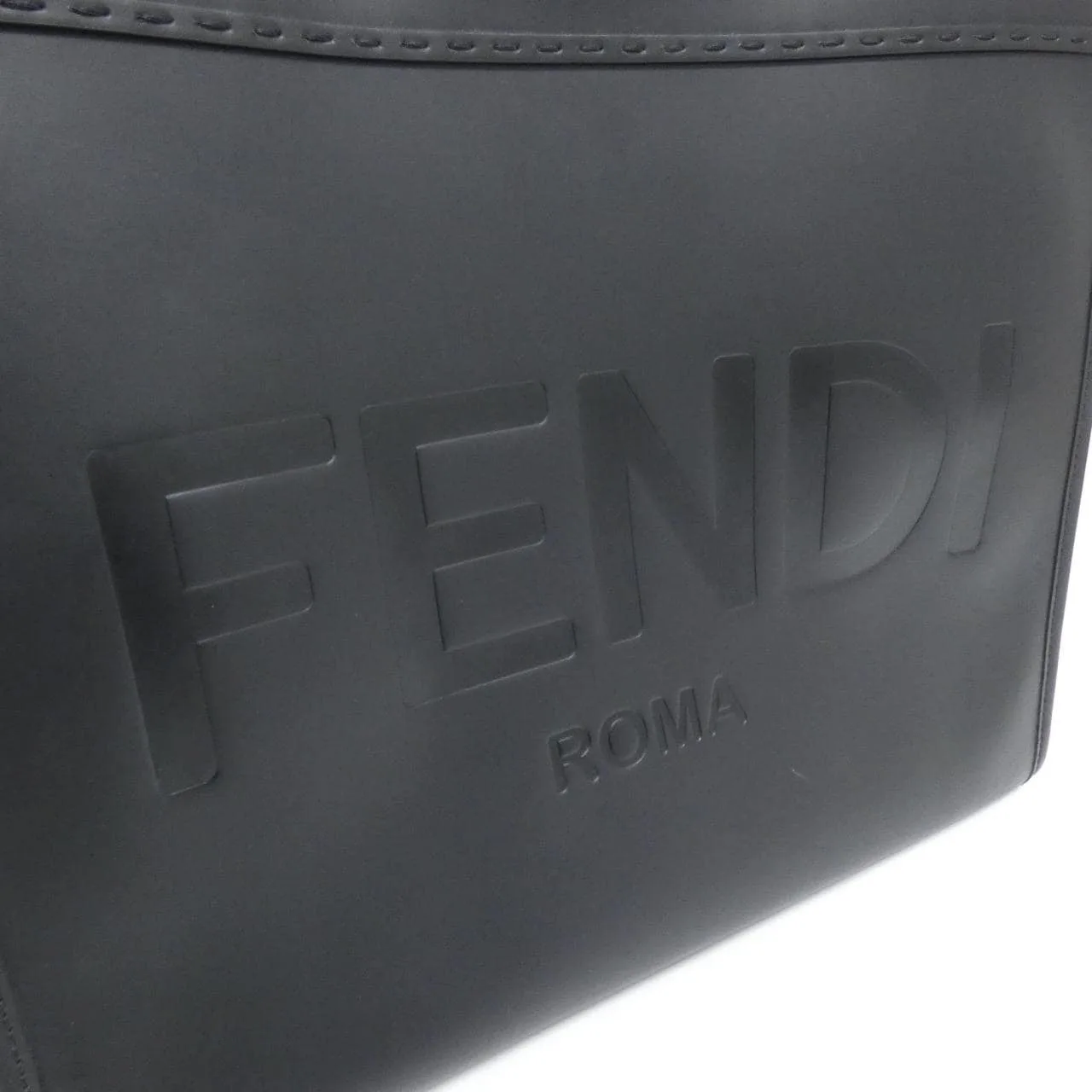 FENDI Sunshine Shopper 8BH372 ABVL Handbag Black Rank A - Thumbnail 4