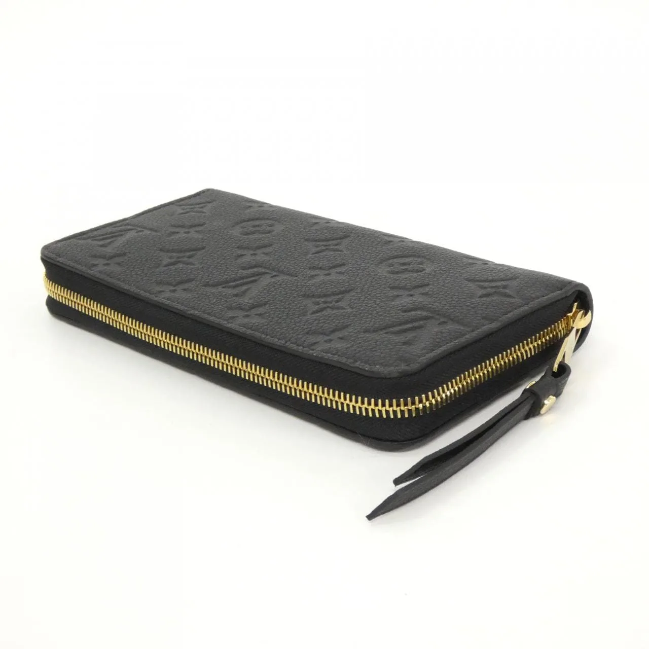 LOUIS VUITTON M61864 Wallet Monogram 黑色 Monogram 中古品A - 縮圖 2