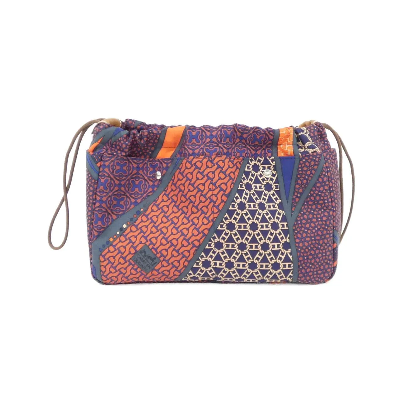 HERMES 067592CK Pouch Blue Rank A - Thumbnail 2