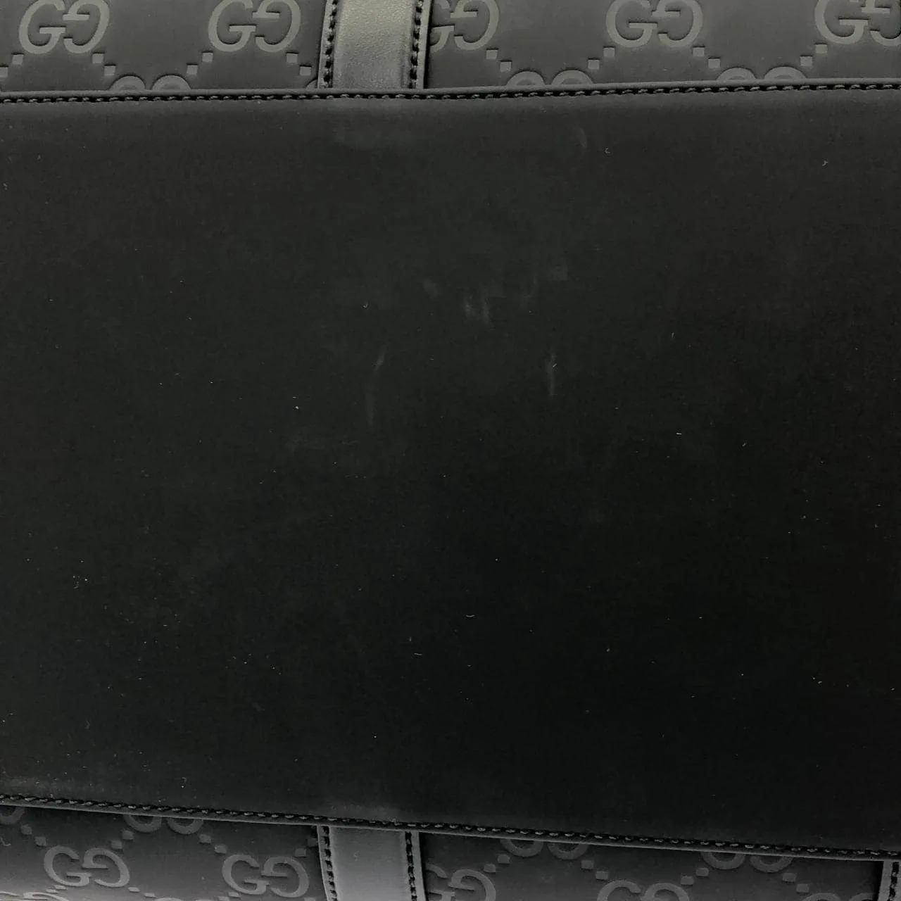 GUCCI 834489 波士頓包 皮革 黑色 皮革 中古品A - 縮圖 2