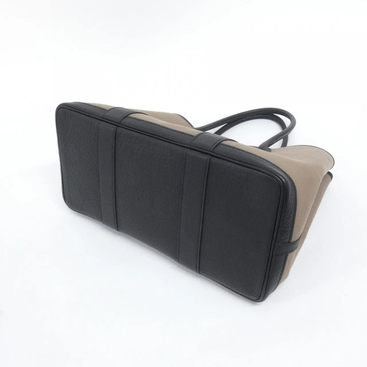 HERMES Garden Party 061148CK Tote Etoupe Rank A - Thumbnail 2