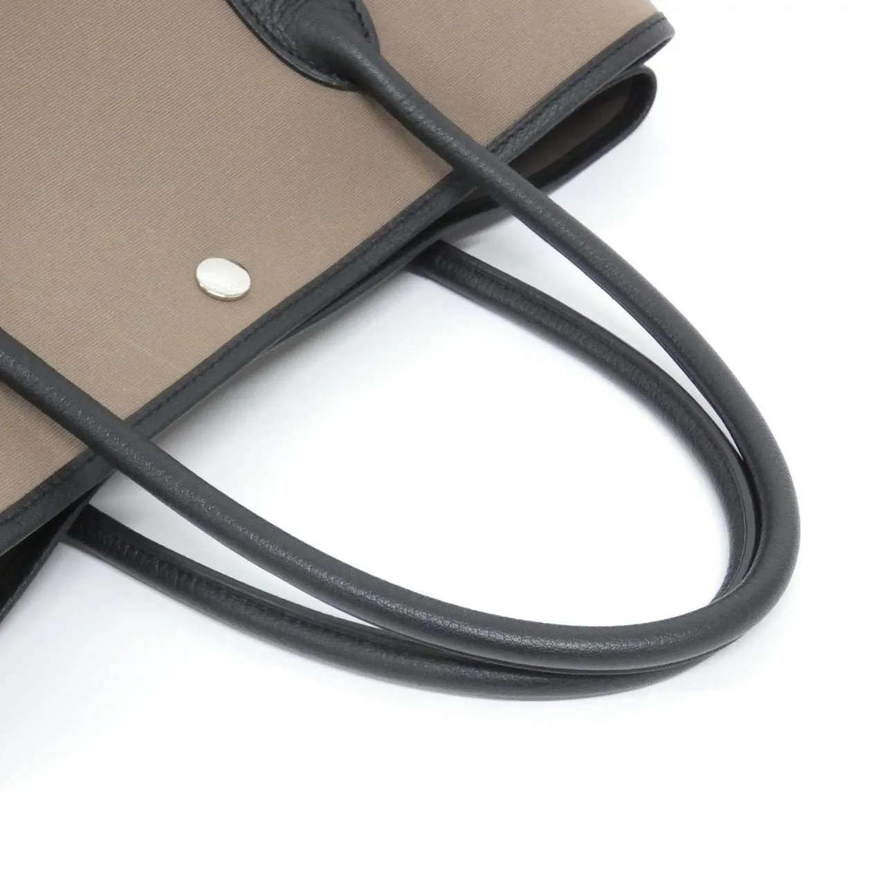 HERMES Garden Party 061148CK Tote Etoupe Rank A - Thumbnail 7