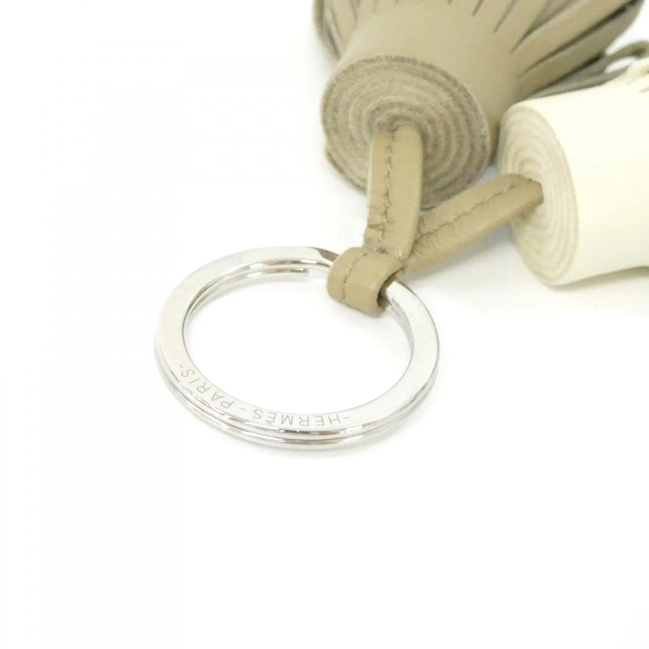 HERMES 077895CJ Key Case Beige Rank A - Thumbnail 3