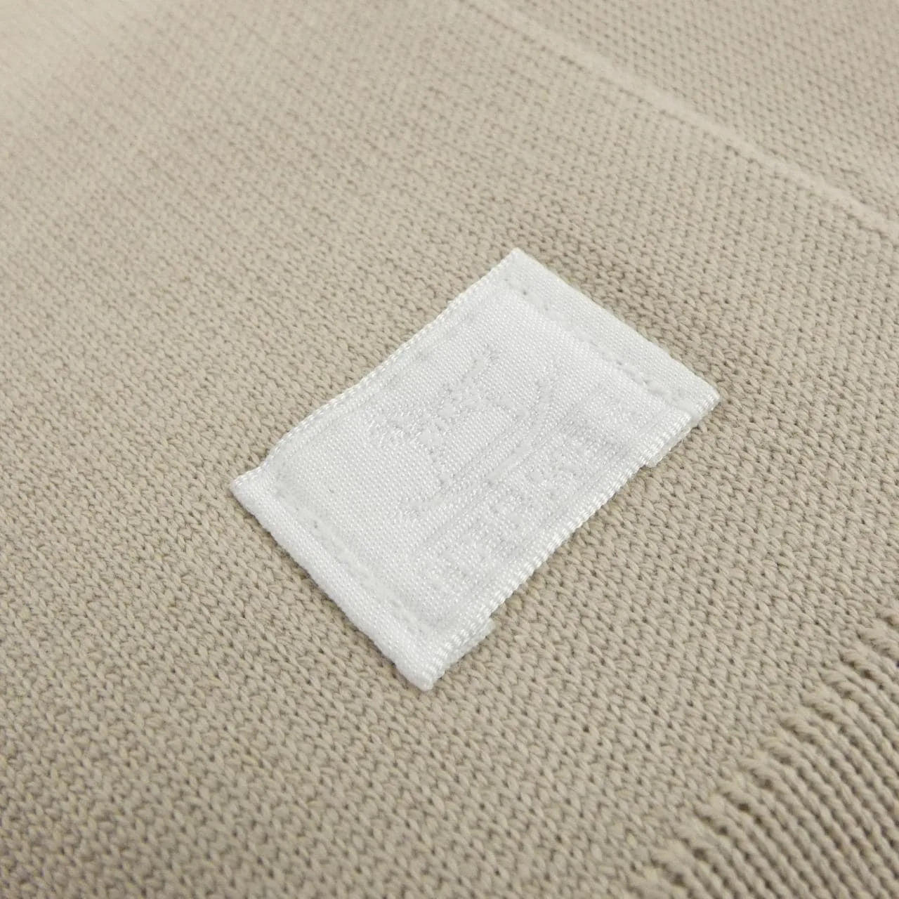 HERMES 101647M Wallet Cotton Black Cotton Rank A - Thumbnail 3