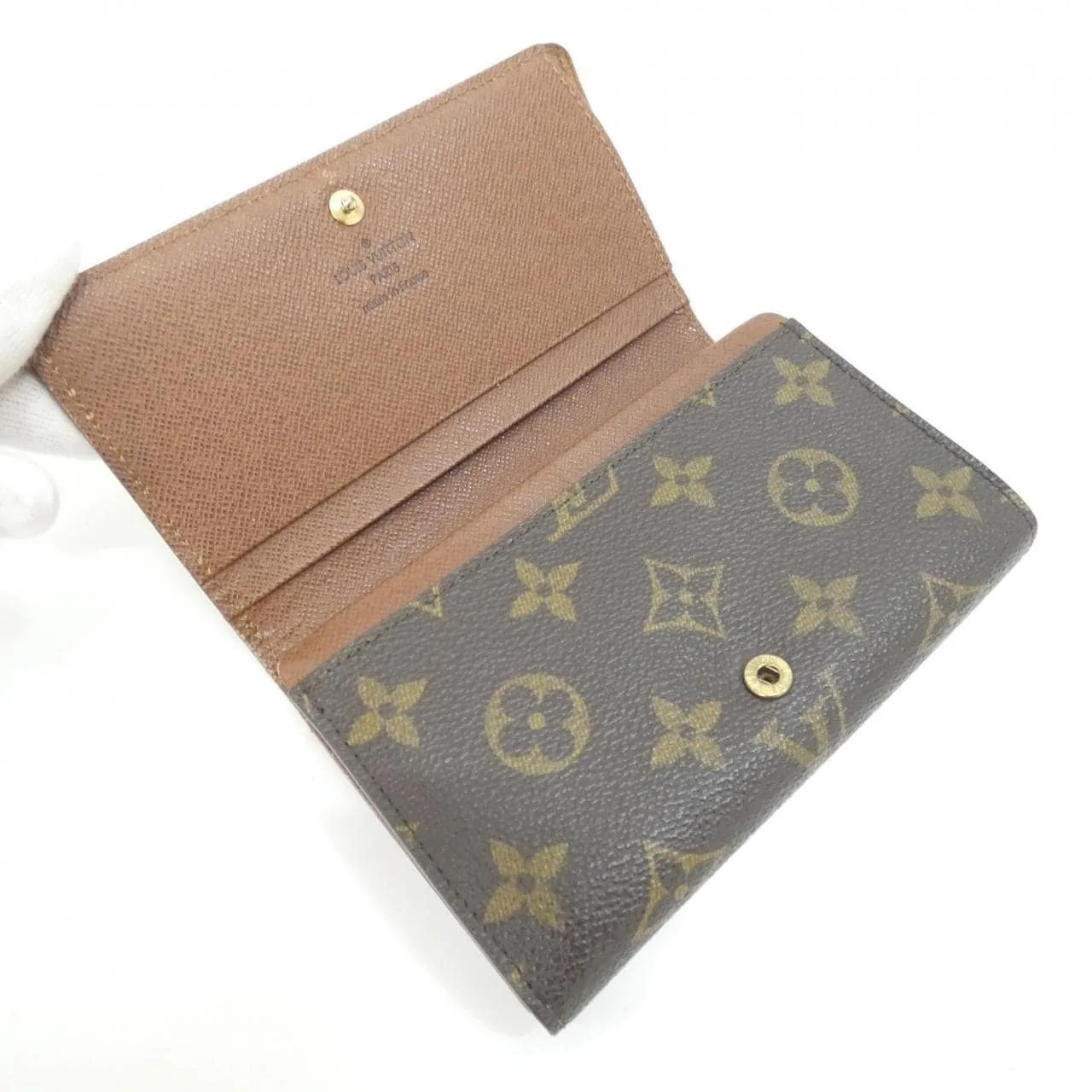 LOUIS VUITTON M61736 Wallet Monogram Black Monogram Rank A - Thumbnail 6