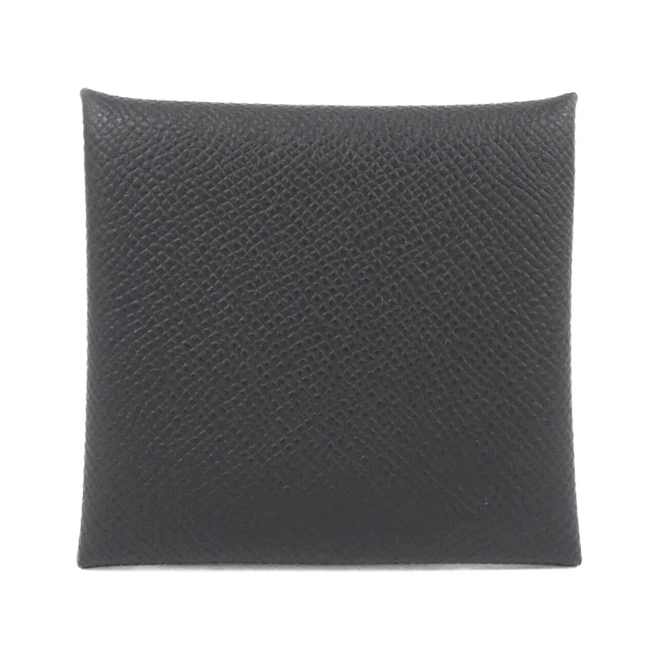 HERMES 041054CK Coin Case Epsom Black Epsom Leather Rank A - Thumbnail 2
