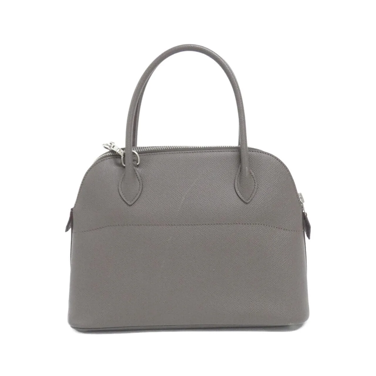 HERMES Bolide 041693CK Handbag Epsom Black Epsom Leather Rank A - Thumbnail 2