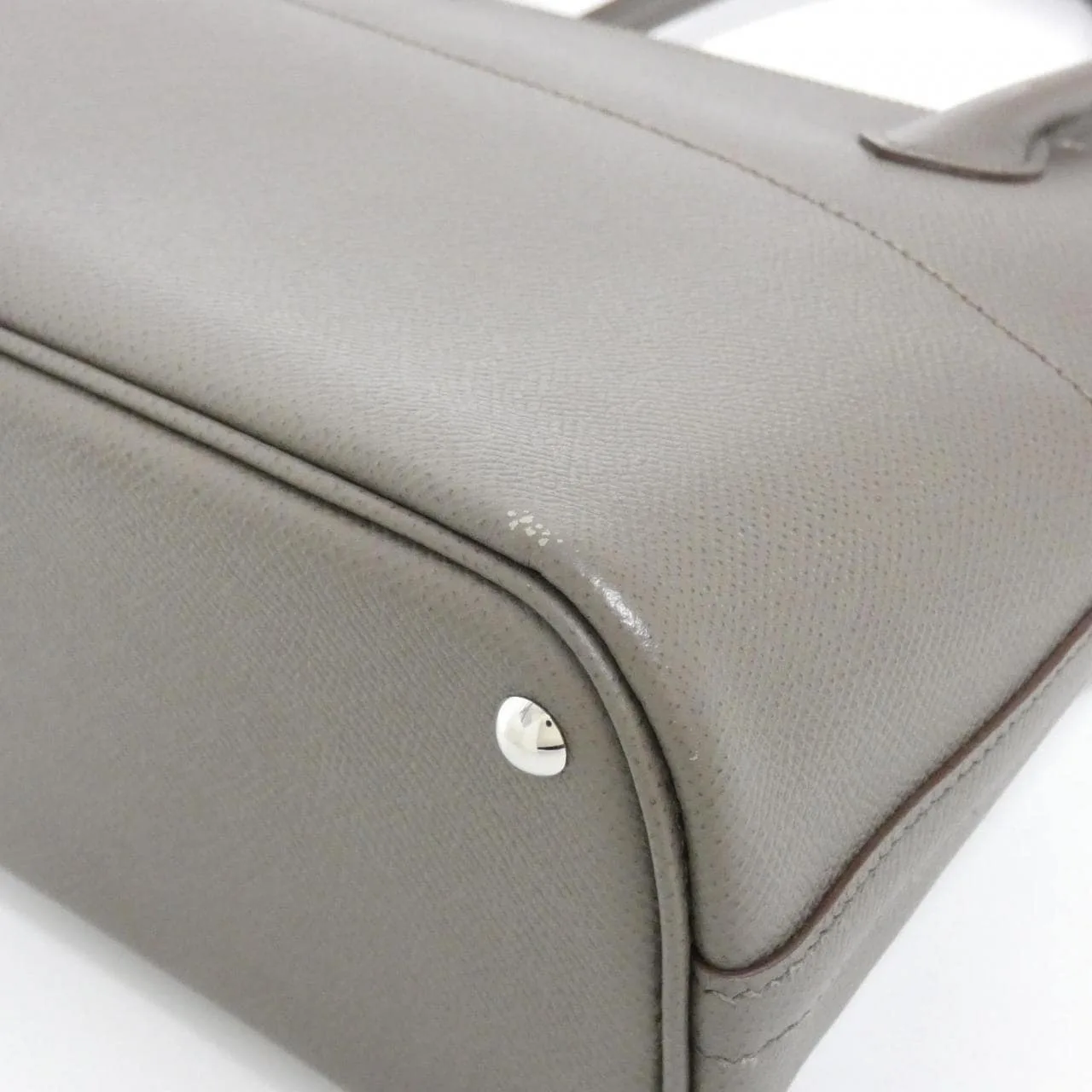 HERMES Bolide 041693CK Handbag Epsom Black Epsom Leather Rank A - Thumbnail 3