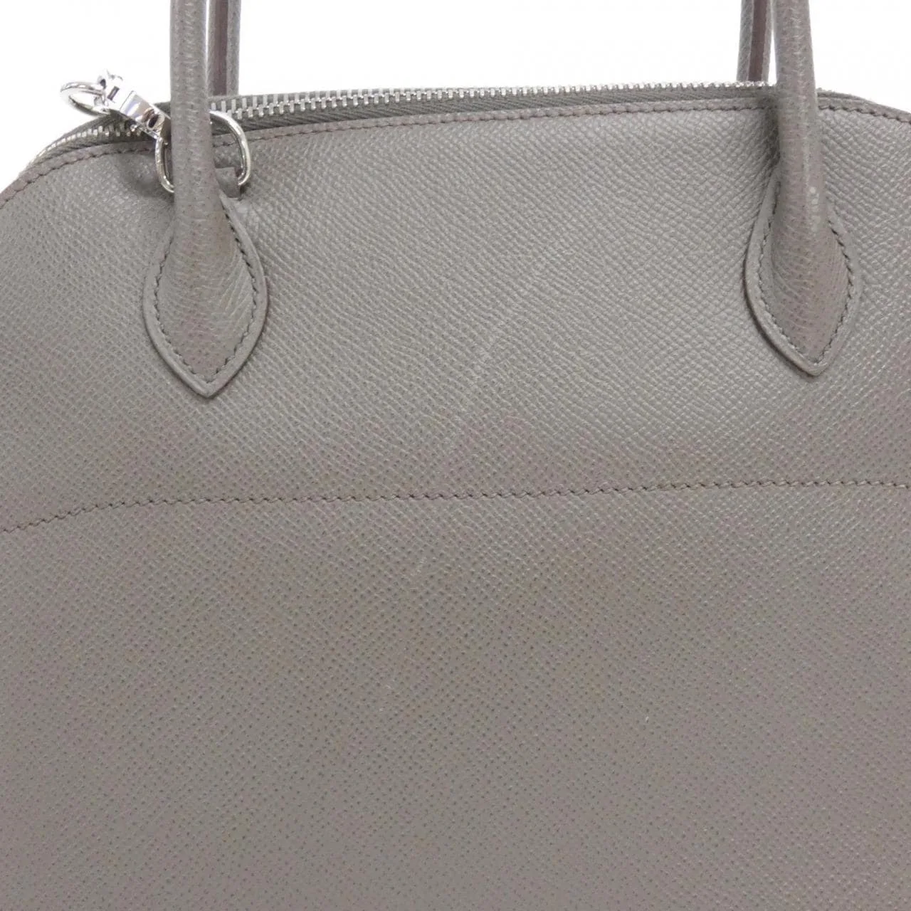 HERMES Bolide 041693CK Handbag Epsom Black Epsom Leather Rank A - Thumbnail 4