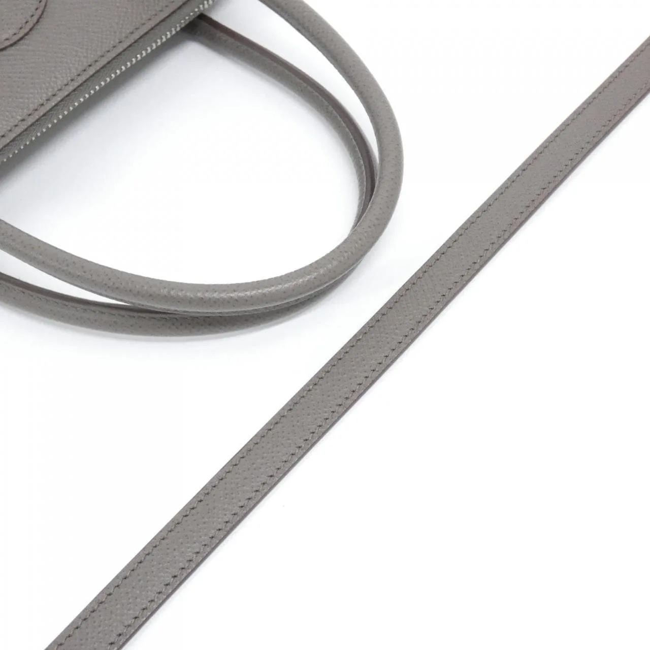 HERMES Bolide 041693CK Handbag Epsom Black Epsom Leather Rank A - Thumbnail 5