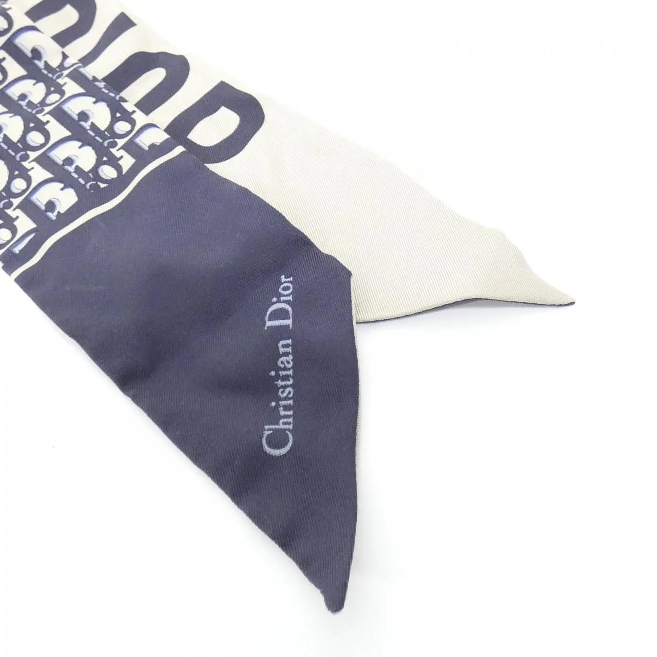 DIOR 85CDO106I624 Scarf Blue Rank A - Thumbnail 2