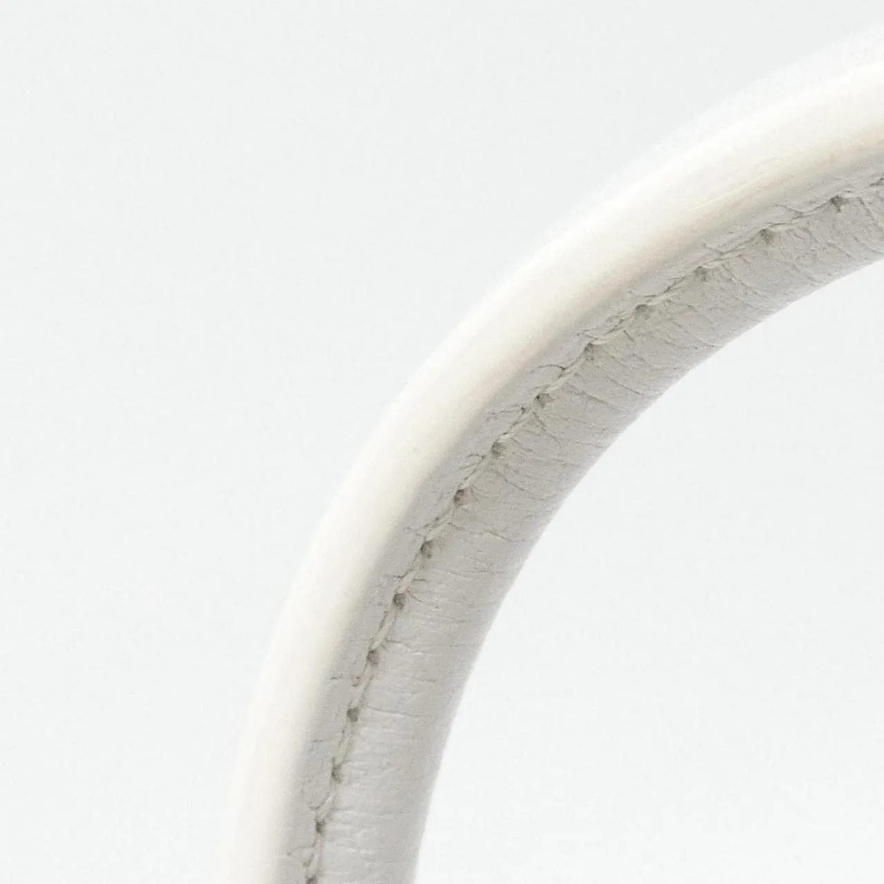 HERMES Birkin 025789CC Handbag Clemence White Clemence Leather Rank A - Thumbnail 9