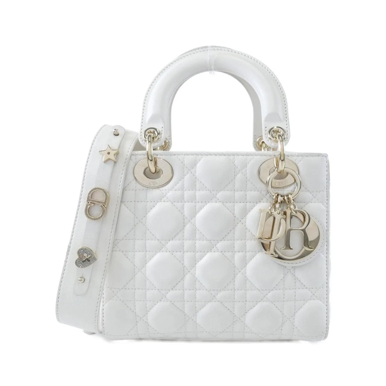 DIOR Lady Dior M0532OCAL Handbag Lambskin Black