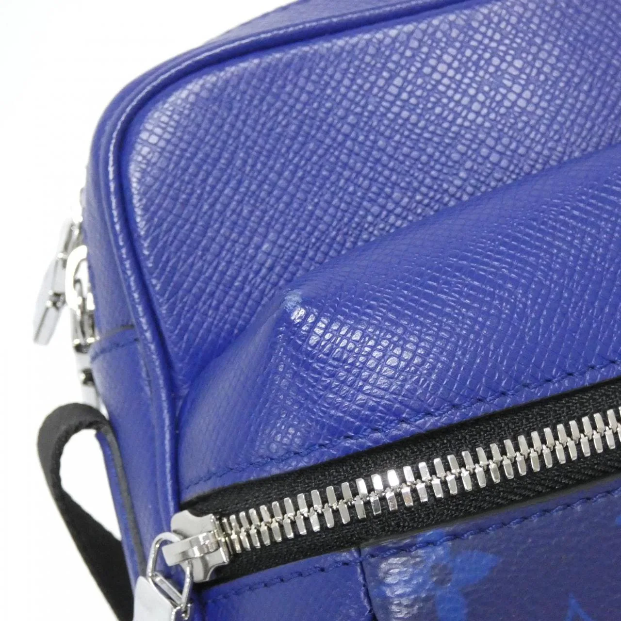 LOUIS VUITTON M30242 Shoulder Canvas 黑色 帆布 中古品A - 縮圖 6