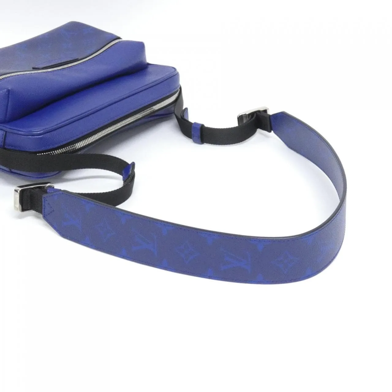 LOUIS VUITTON M30242 Shoulder Canvas 黑色 帆布 中古品A - 縮圖 9