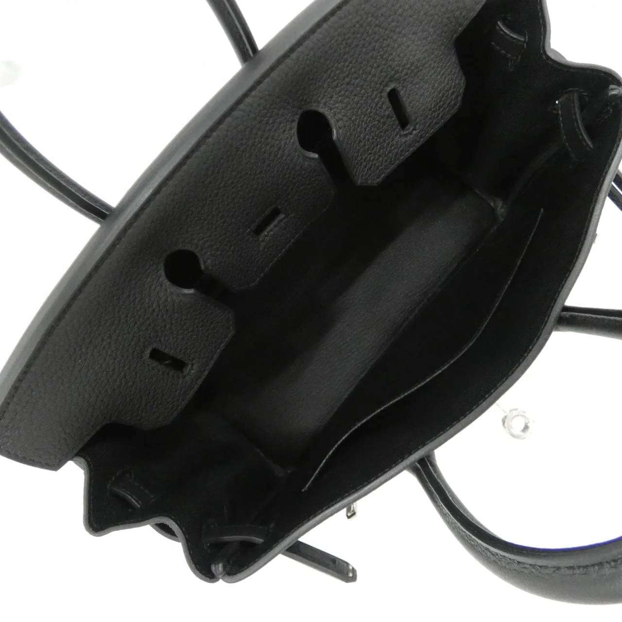 HERMES Birkin 041344CK Handbag Togo Black Togo Leather Unused - Thumbnail 6