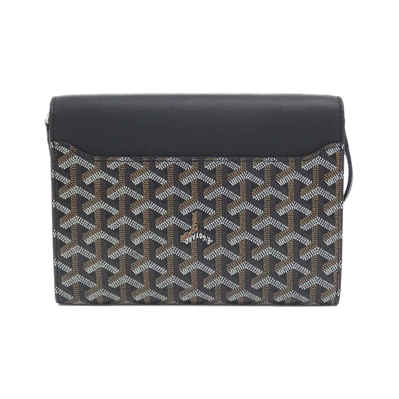 GOYARD 肩背包 帆布 黑色 帆布 中古品A - 縮圖 2