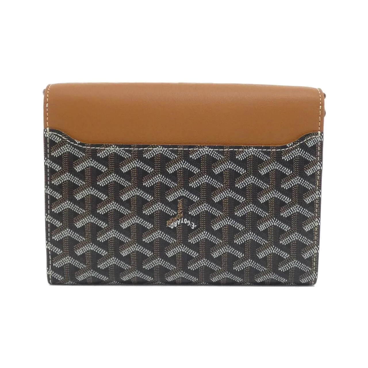 GOYARD 肩背包 帆布 黑色 帆布 中古品A - 縮圖 2