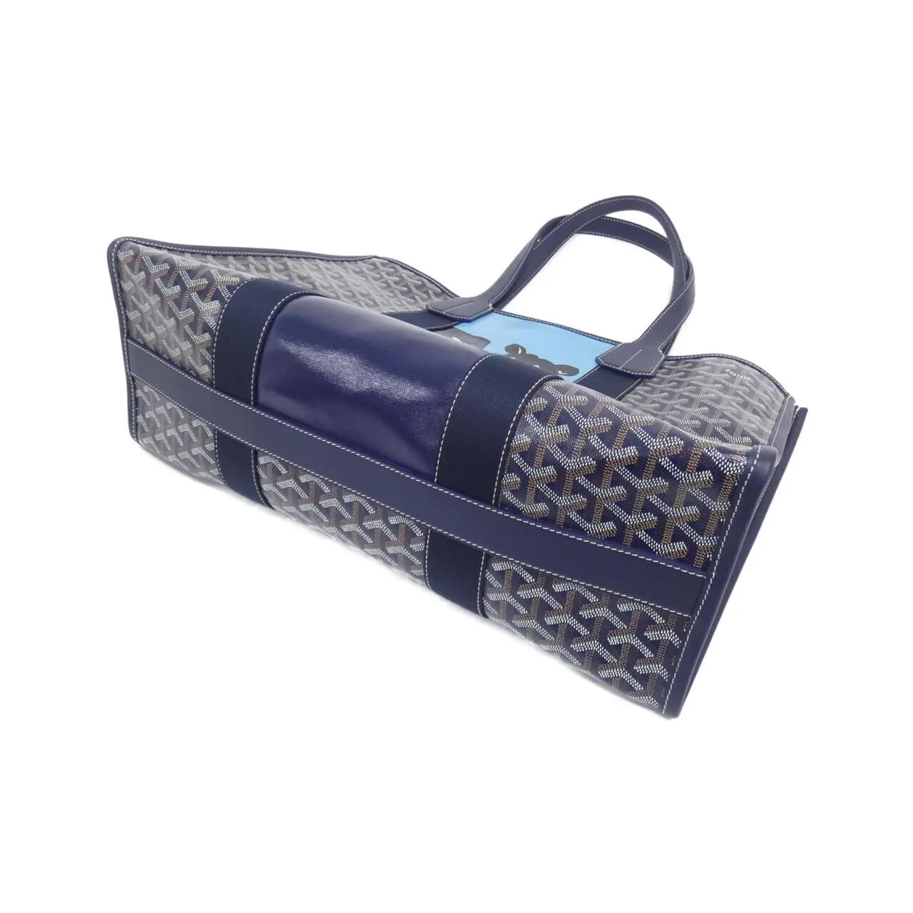 GOYARD 手提包 帆布 深藍色 帆布 未使用品 - 縮圖 3