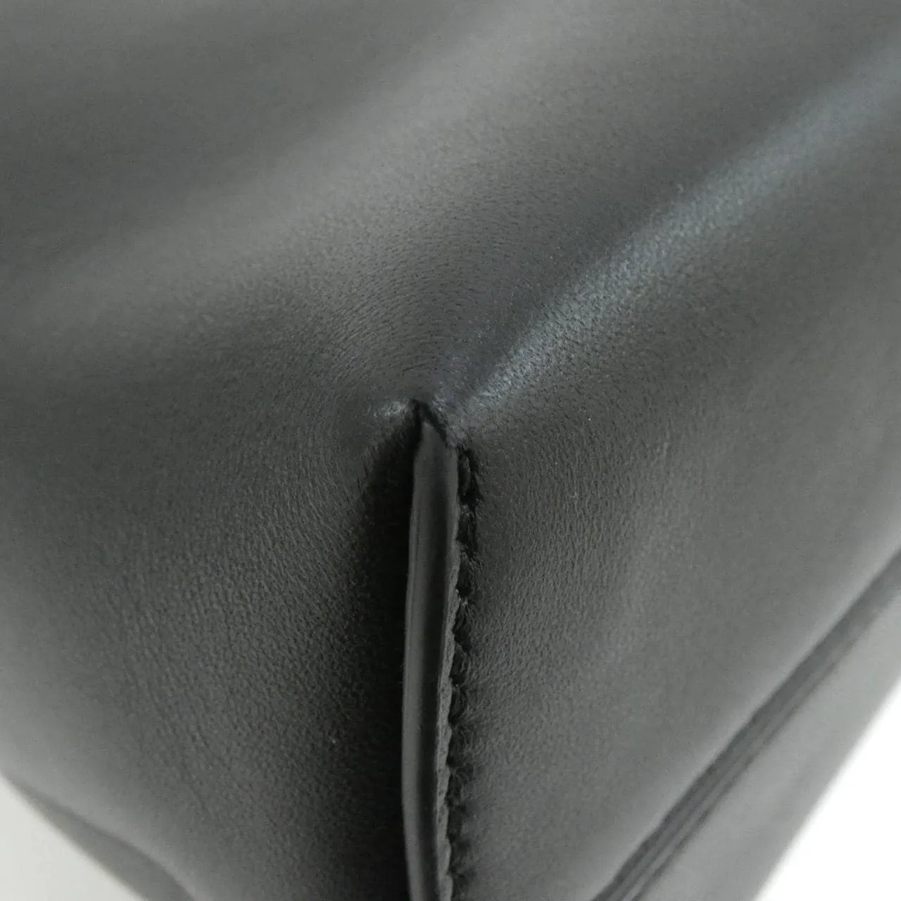 FENDI Fendi First 8BP127 ABVE Handbag Lambskin Black Lambskin Rank A - Thumbnail 3