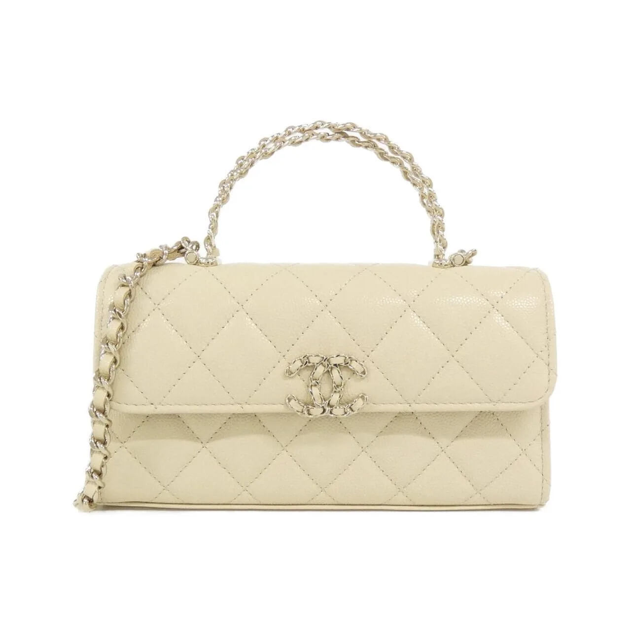CHANEL Chanel 19 AP3238 銀包 荔枝紋牛皮
