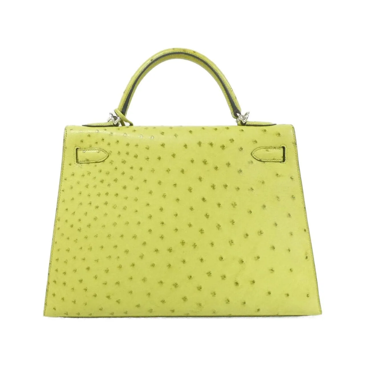 HERMES Kelly Handbag Ostrich 2