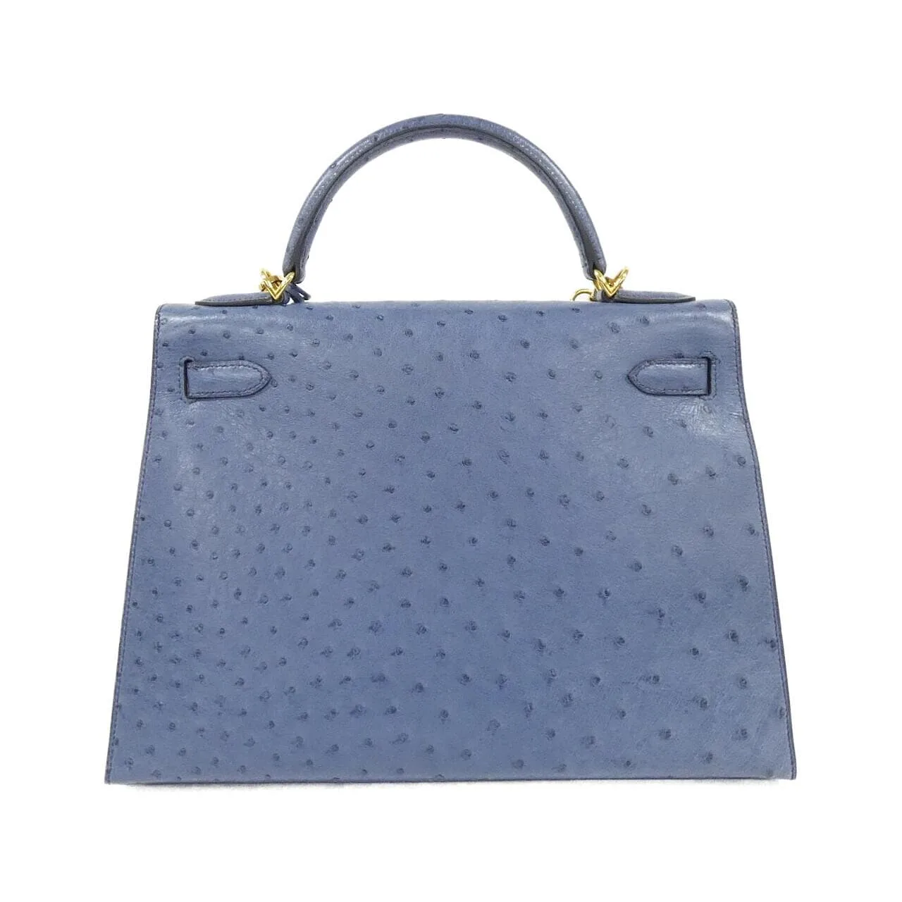 HERMES Kelly Handbag Ostrich 2