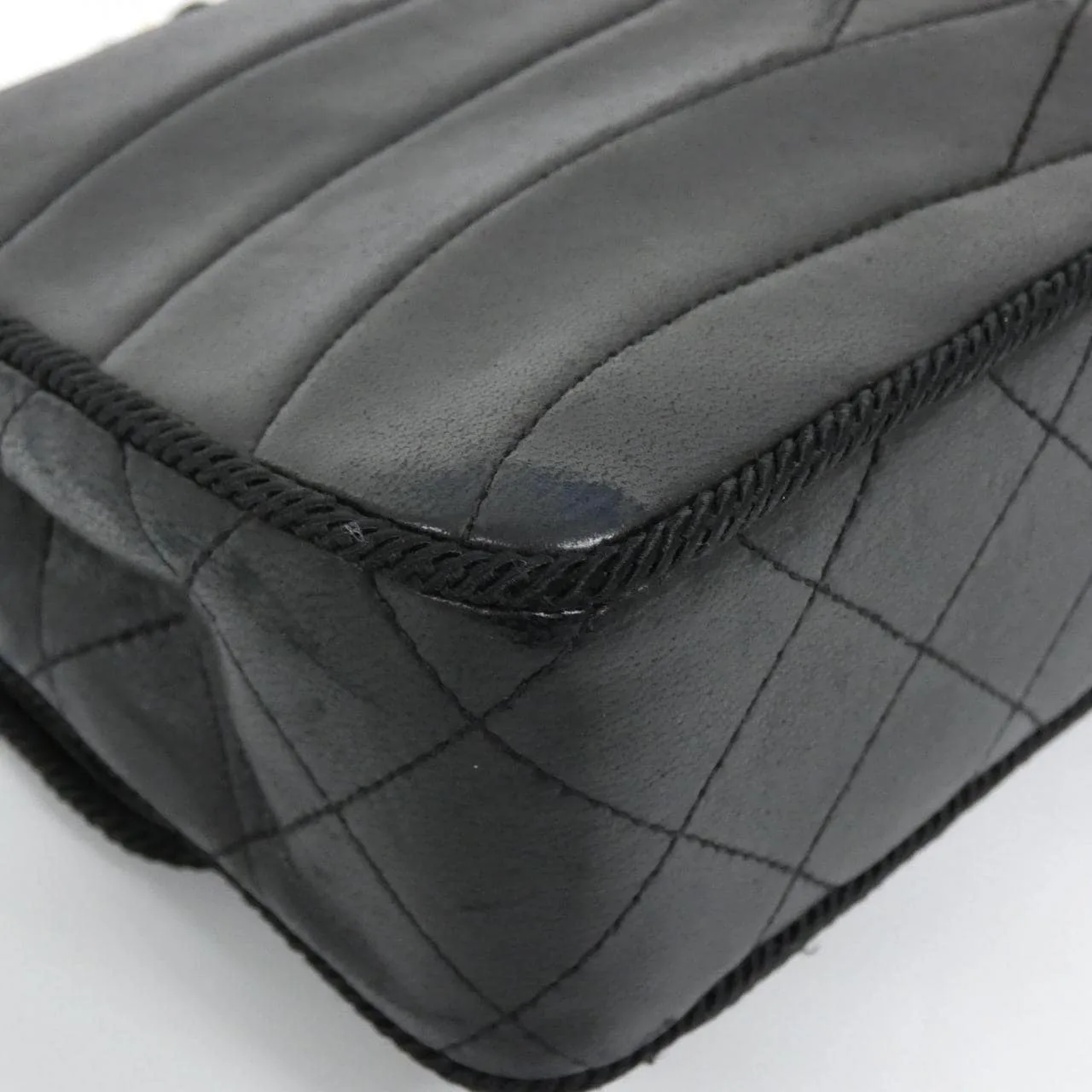 CHANEL Shoulder Lambskin 3
