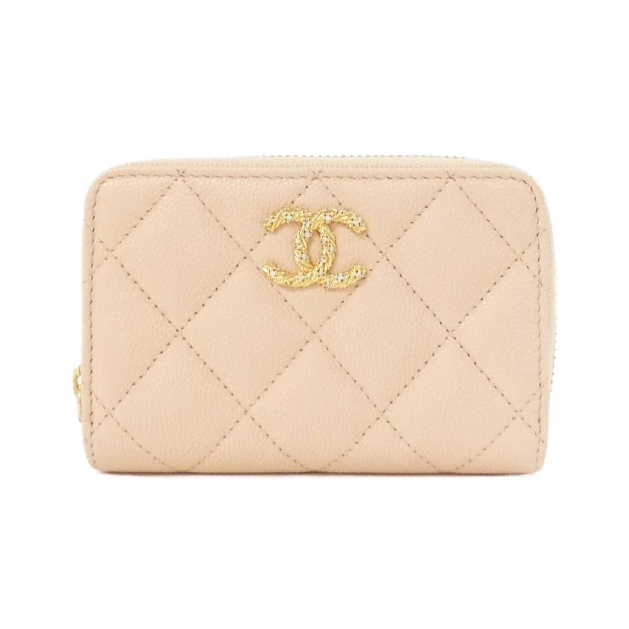 CHANEL AP5078 Coin Case Grained Calfskin
