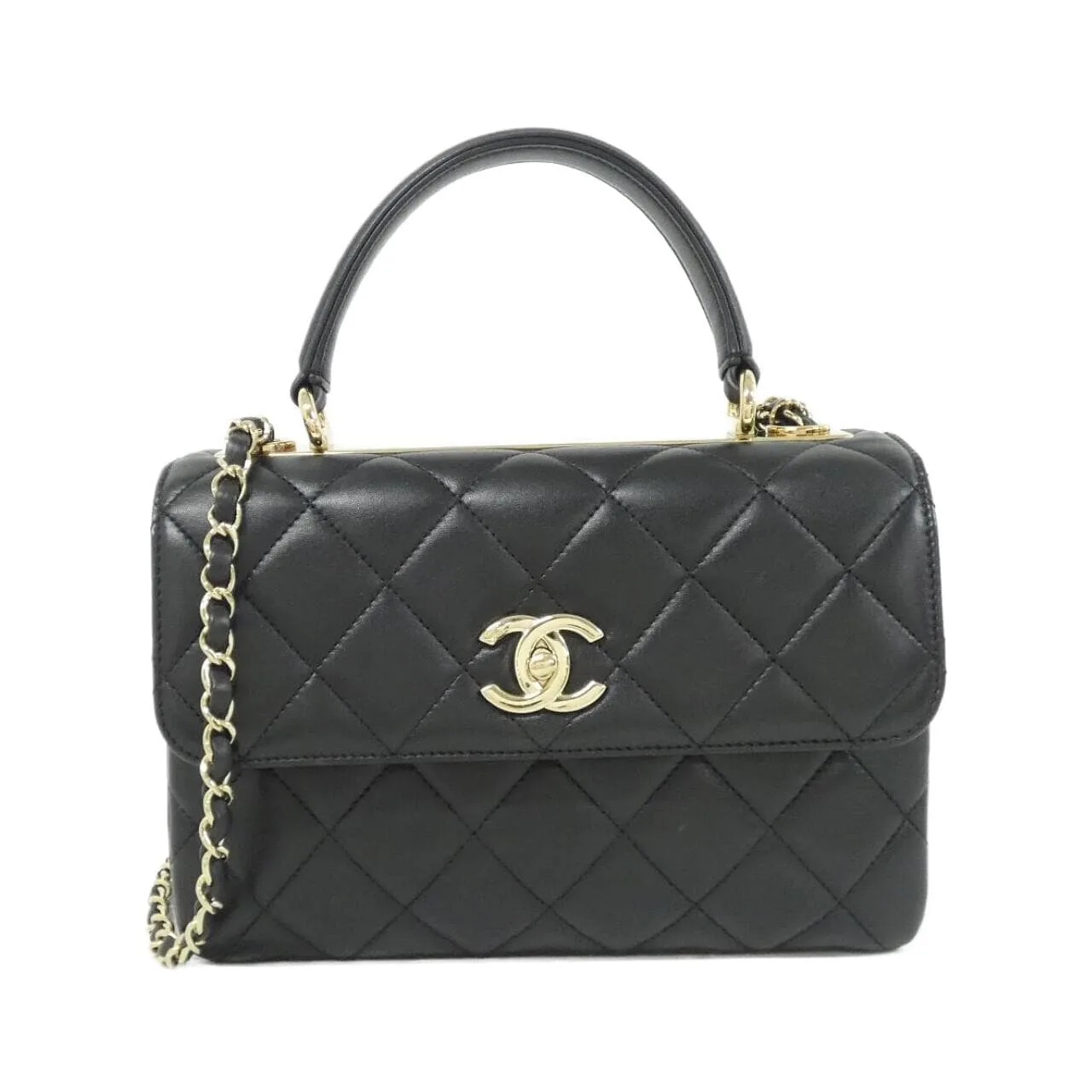 CHANEL 92236 Handbag Lambskin