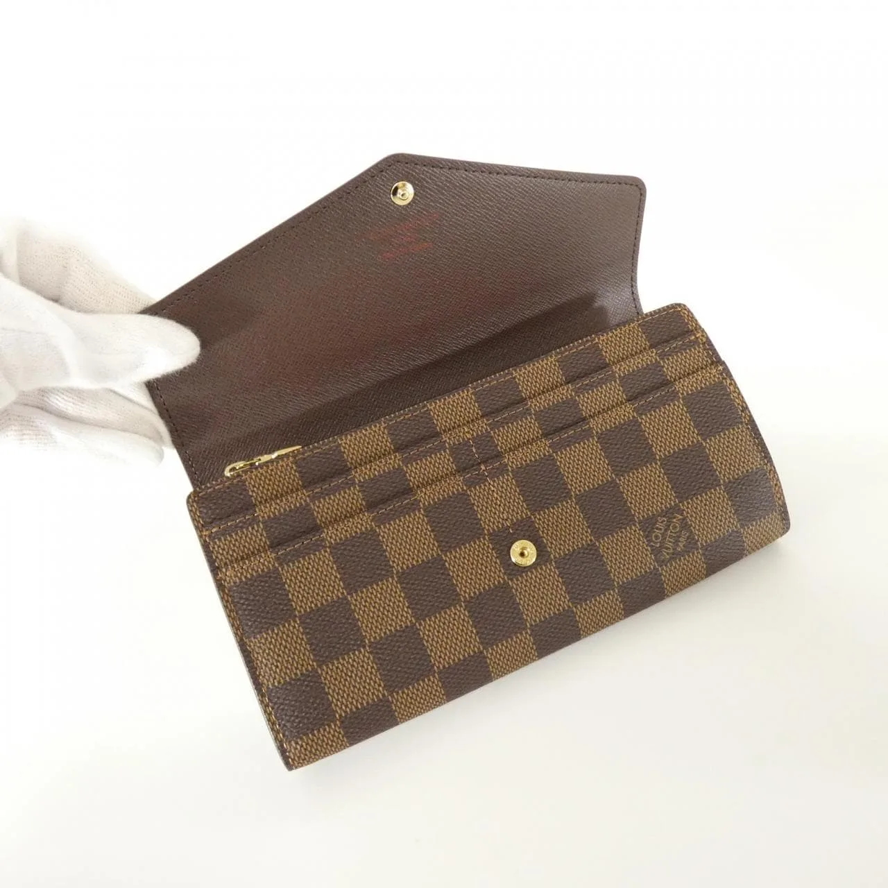 LOUIS VUITTON N63209 Wallet Damier 4