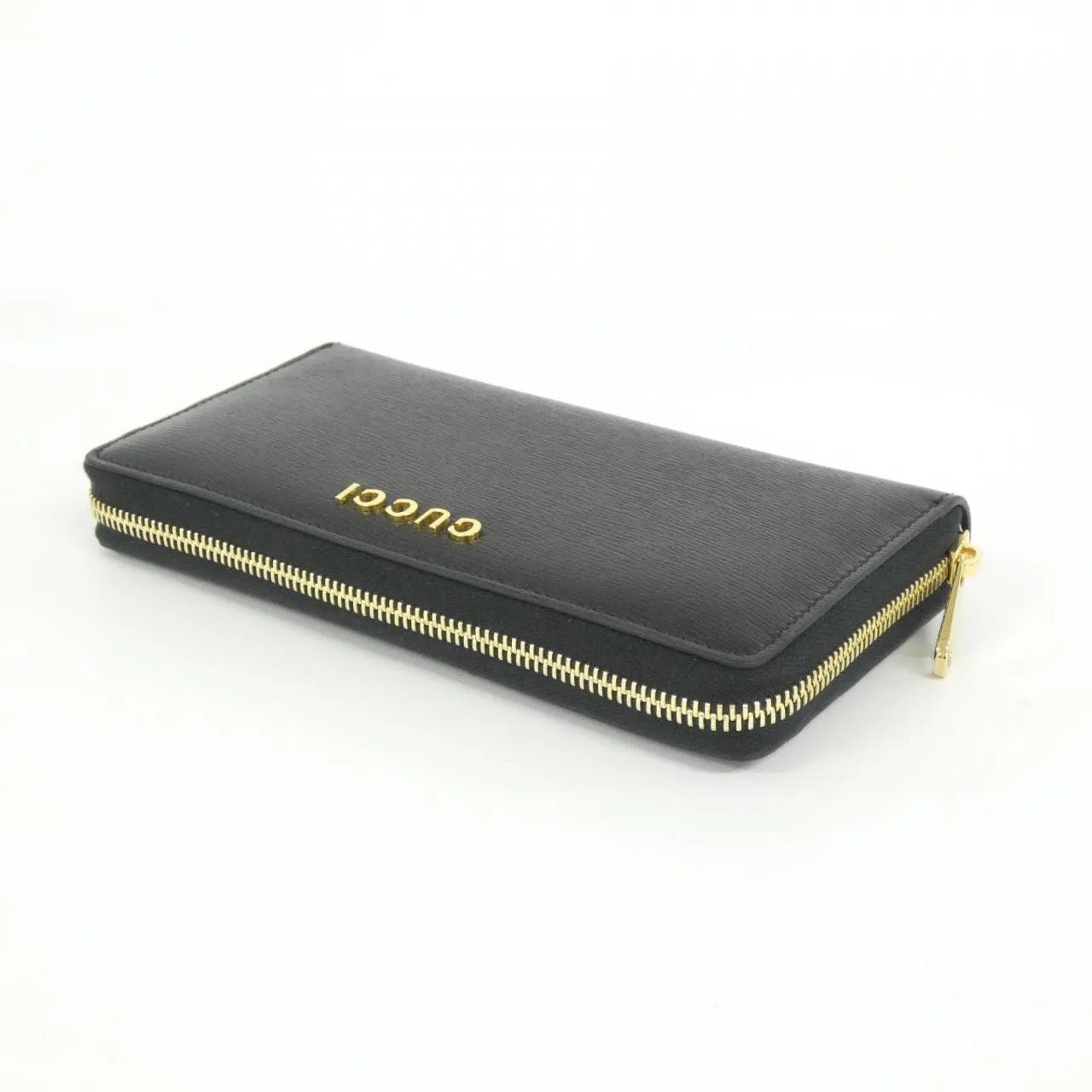 GUCCI 772642 0OP0N Wallet Leather Black Leather Rank A - Thumbnail 3