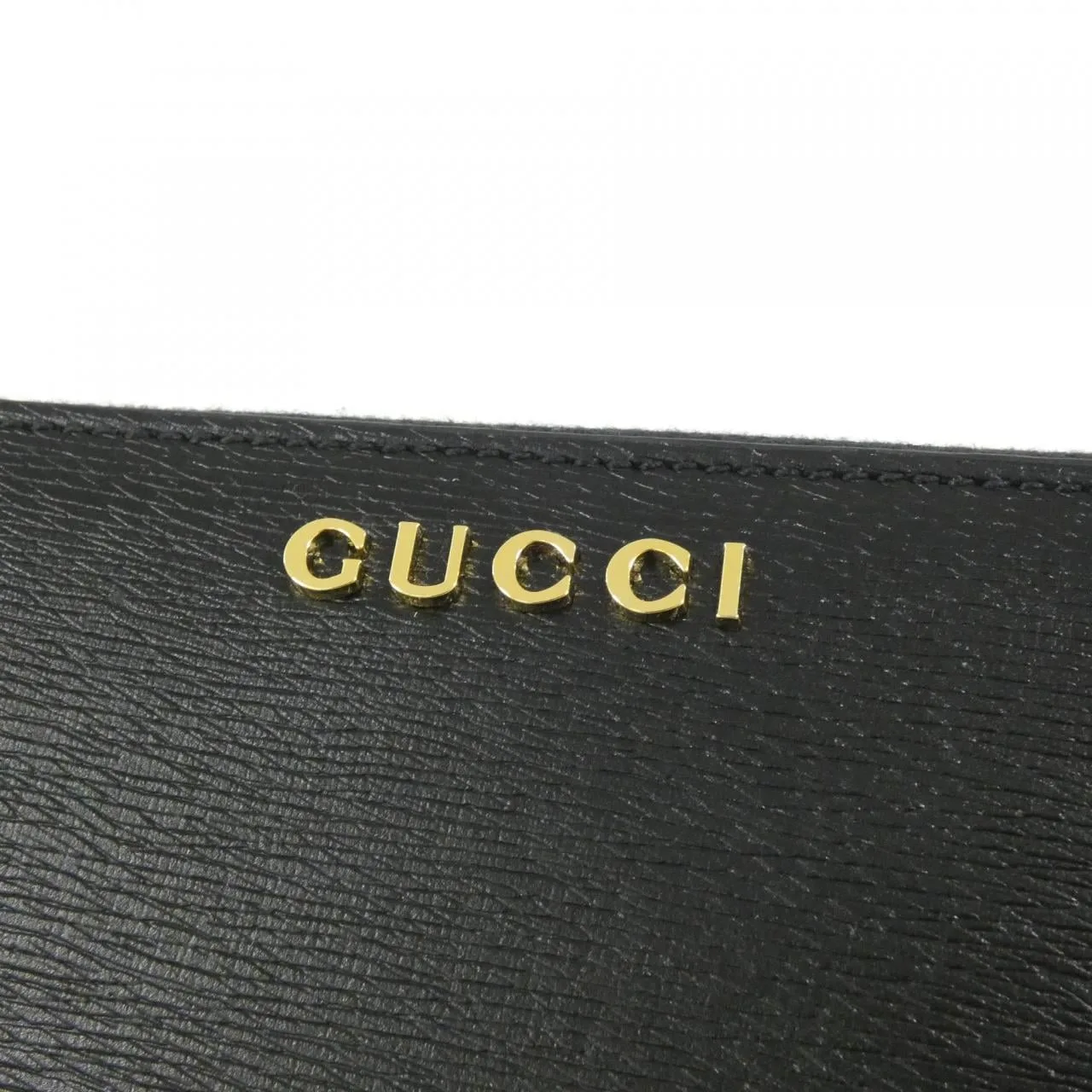 GUCCI 772642 0OP0N Wallet Leather Black Leather Rank A - Thumbnail 4